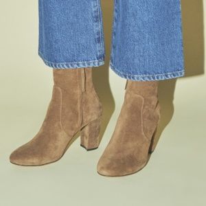 NEW Rouje Paris Brigitte Boots (Cognac, FR 39 US8)